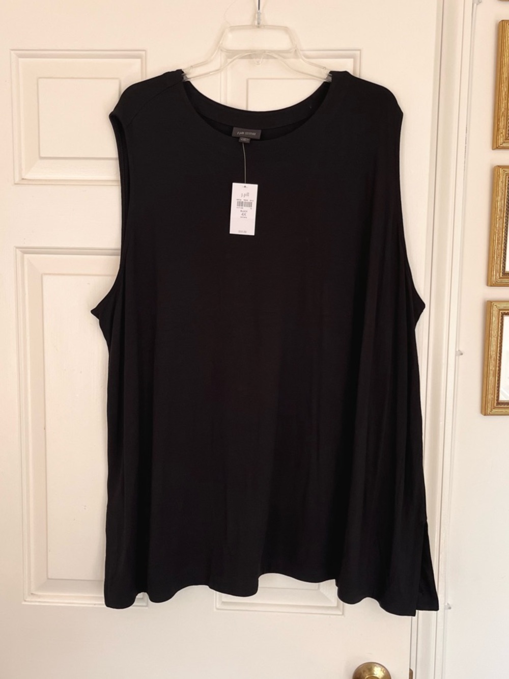 J. Jill Black Tank Top, Size 4X